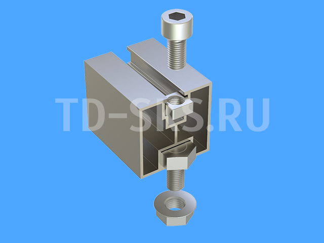 Профиль для солнечных панелей DS-Strong 40 схема
